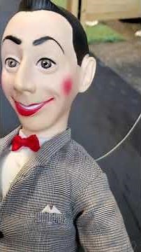 1987 pee wee herman pull string doll