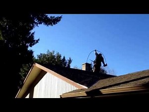 Soot Eater Rotary Chimney Cleaning System Power Sweep Flue Victoria BC