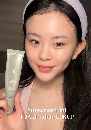 Rekomendasi Sunscreen Cukup Satu Jari