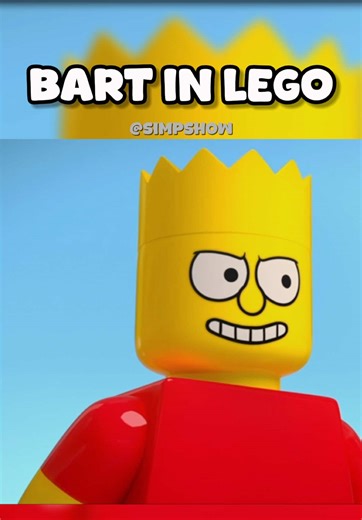 Bart in Lego #thesimpsons