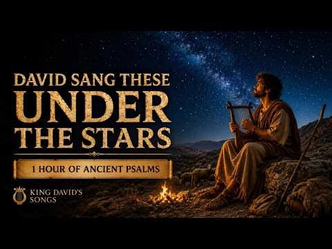 THE PSALMS DAVID SANG UNDER THE STARS | 1 Hour of Ancient Hebrew Worship