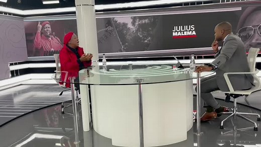 27K views · 813 reactions | CIC Julius Malema told Xoli Mngambi that unlike their Newzroom Afrika, the EFF contributed R15 million towards the Solidarity Fund because we believe in the fight of pandemic. We have been complying with nonsensical things for the sake of making sure that we achieve this. | Economic Freedom Fighters | Facebook