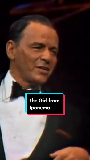 “The Girl from Ipanema” 🎶 Did you know this full performance is available to watch on Frank Sinatra’s YouTube channel?