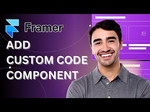How To Add Custom Code Component in Framer | Easy Guide 2025