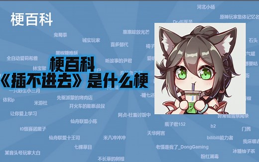 梗百科之《插不进去》是什么梗？