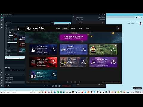 how to get lunar client to work with microsoft