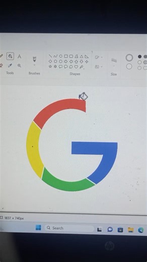 how to draw google logo image. #logo #computer #windows #artimage