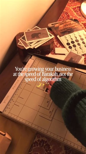 Qalb | Postcard Printing Studio on Instagram: "Preparing to pack the Ramadan Mail for the Loyal Qalb Family🥹✨🤎🌙 You can also get yours by subscribing to the mail this Ramdan to get yours💌✨🤍"