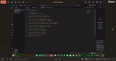 Nettoyage et automatisation de données en python pour excel ou csv