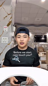 Before we start — “Can I touch you?” 😂 Always ask. Always consent. Tag a nail tech who needs to see this 👇 #NailTech #NailArt #FunnyNailTech #NailTechLife #Humor | Tnailguy