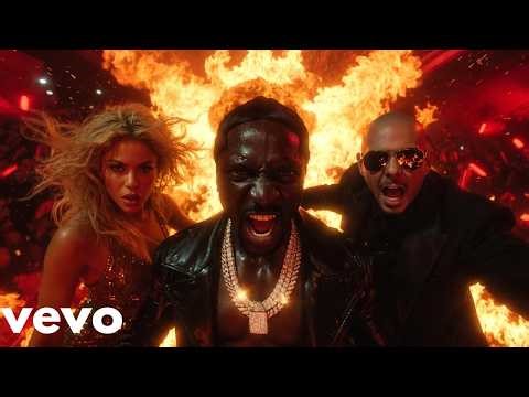 Akon x Pitbull & Shakira -- Fire on the Dancefloor
