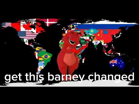 Get this barney changed now