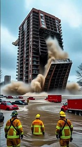 foundation collapses into raging muddy waters!