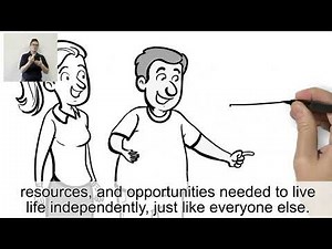 What is a Center for Independent Living with ASL Interpretation
