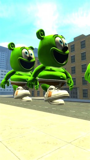 🐻💨 GUMMY BEARS RUN AWAY IN GMOD BIGCITY!