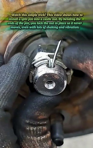 How to Use a Split Pin! 🔧 Simple Tip for Stronger Bolts #boltless #diy #shortsfeed