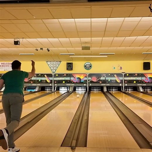 When the Bowling Lanes are so dry the Spare Ball becomes the Strike Ball