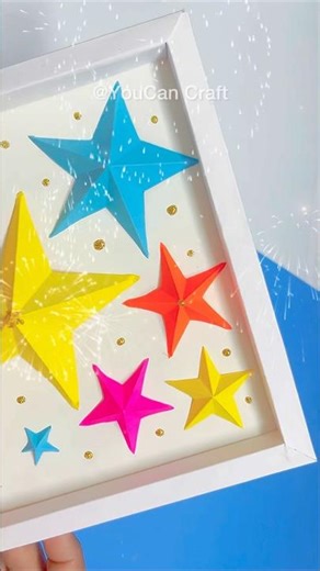 Elegant Paper Star Decoration for Home | Aesthetic DIY Decor” 🌟 Easy Christmas Room Decor Idea