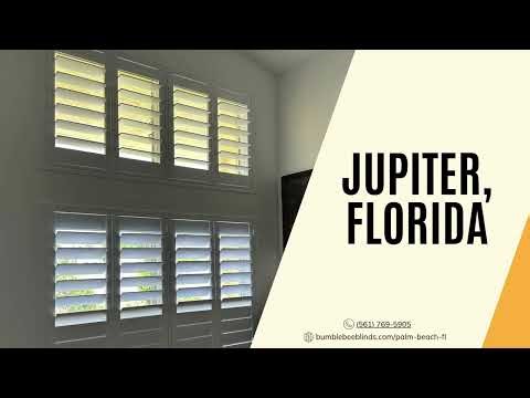 Jupiter FL Window Shutters 🐝 | Stylish & Functional Design
