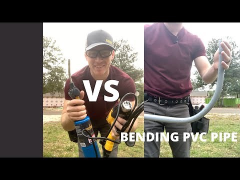 Torch vs Heat Gun | How to bend PVC Pipe Without Using a Heat Gun