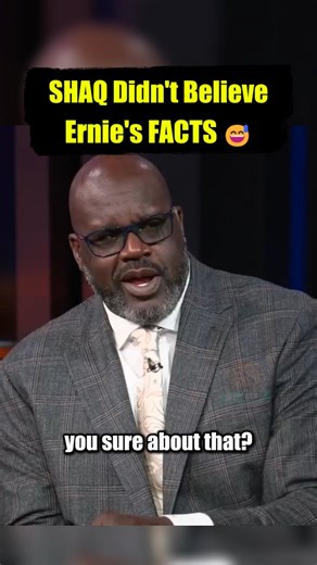 SHAQ Didn't Believe Ernie's FACTS 😅 #NBA #Lakers | HoopLists