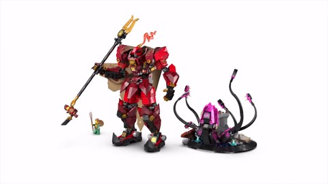 LEGO NINJAGO The Fire Knight Mech Building Set - Model Kit with Kai Minifigure from Legends Monstrosity - Teen Room Decor - Gift for Teenage Boys and Girls, Ages 14+ - 71846