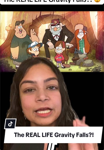 Exploring the REAL LIFE Gravity Falls!