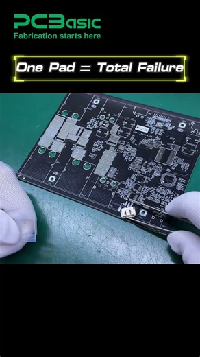 PCB IQC One Wrong Pad, the Whole Board Fails