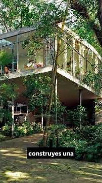 ¿Cómo construís una casa de vidrio sin perder la naturaleza?