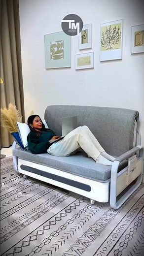 Temu Best Home Products: Cozy Sofa Bed with Storage & Expandable Comfort!