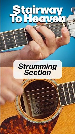 Master the Stairway to Heaven Strumming Pattern | Pre-Solo Section Guitar Tutorial