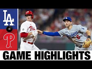 Dodgers vs. Phillies Game Highlights (8/11/21) | MLB Highlights