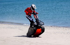 A revolutionary stand up machine, the #DTVShredder is an All-Season, All-Terrain Tracked Vehicle, that you never put away! #StayShredding | DTV Motor Corp