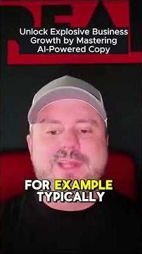 Explosive Business Growth by Mastering AI Powered Copy