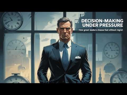 Decision-Making Under Pressure: How Great Leaders Choose Fast Without Regret