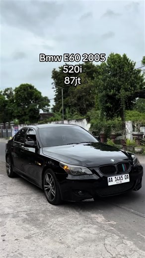 Jual BMW E60 2005 520i Pajak Hidup Murah 87 Juta