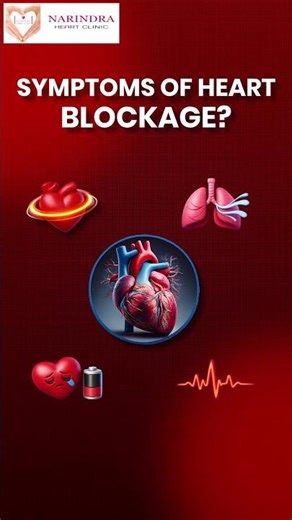 Recognizing early symptoms of heart blockage