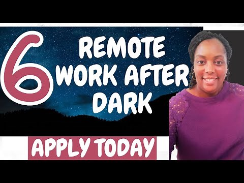Top 6 Work from Home Jobs 2024| Work When You Want Jobs