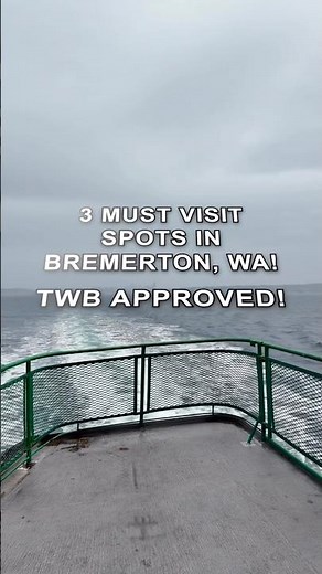 3 places to visit in Bremerton - Breakfast, Lunch, & Dinner! #twbapproved #seattle