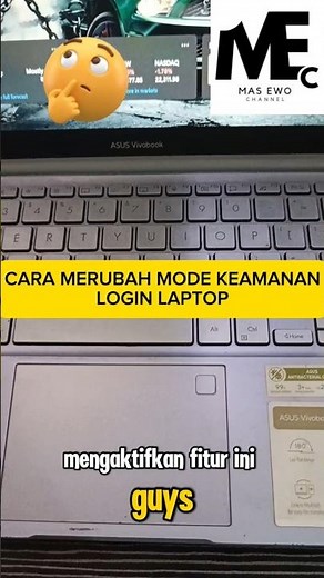 HOW TO CHANGE LAPTOP LOGIN SECURITY MODE‼️ finger print and pin #shorts #fingerprint #pin #laptop
