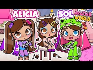 PIJAMADA con *ALICIA GAMEPLAYS* en Avatar World | Sol Games