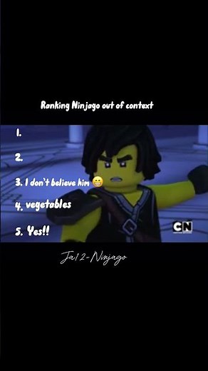 Ninjago out of context
