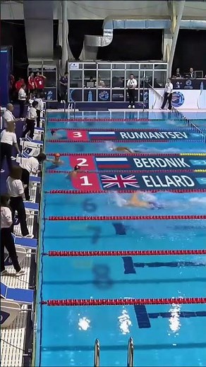 The CLOSEST Swimming Finish You'll See Today!🤏😮‍💨