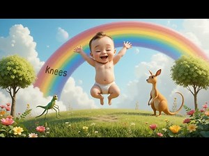 Body Parts Song | Fun Educational Rhyme for Kids | Learn Human Body Parts with Nursery Rhymes