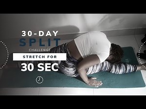 Day 13/30-Day Split Challenge | Stretching into Full Splits