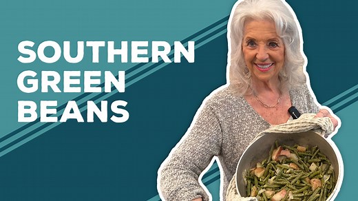 There are a lot of ways to cook a green bean, but today I'm showin' y'all how I make my perfect Southern Green Beans recipe! | Paula Deen