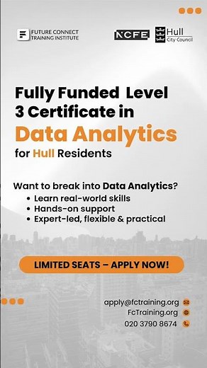 Break into the world of data | Future Connect Training and Recruitment