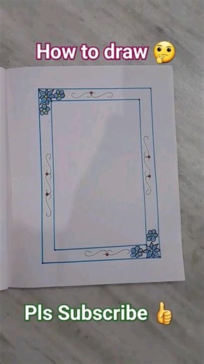 How to draw a photo frame drawing step-by-step || फोटो फ्रेम बनाना सीखे #artclass #art #artwork #diy