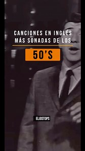 Algunas canciones en inglés más sonadas de los años 50 📀 #eljostops #music #50s #musicadelrecuerdo #elvispresley #musica | Eljostops