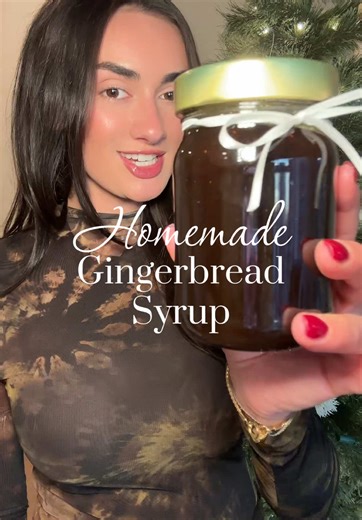 Delicious Homemade Gingerbread Syrup Recipe